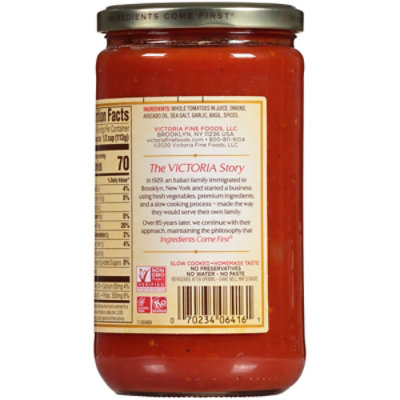 Victoria Sauce Marinara Jar Avocado Oil - 24 Oz - Image 6