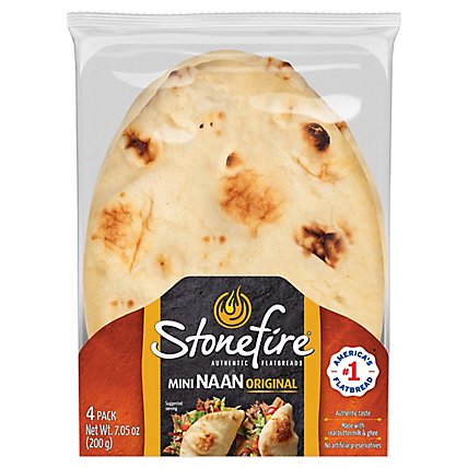 Stonefire Mini Authentic Naan Bread - 7.05 Oz - Image 3