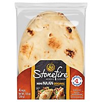 Stonefire Mini Authentic Naan Bread - 7.05 Oz - Image 1