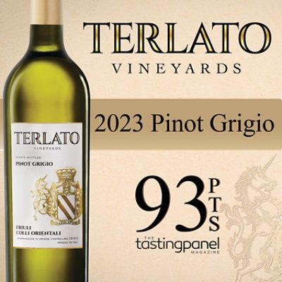 Terlato Wine Pinot Grigio Friuli - 750 Ml - Image 2