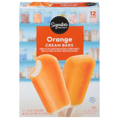 Signature SELECT/Lucerne Ice Cream Bars Creamy Orange - 12-2.5 Fl. Oz. - Image 3