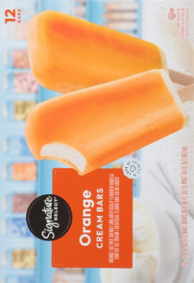 Signature SELECT/Lucerne Ice Cream Bars Creamy Orange - 12-2.5 Fl. Oz. - Image 6