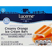 Signature SELECT/Lucerne Ice Cream Bars Creamy Orange - 12-2.5 Fl. Oz. - Image 2