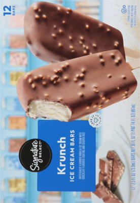 Signature SELECT Ice Cream Bars Krunch - 12-2.5 Fl. Oz. - Image 6