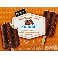Signature SELECT Ice Cream Bars Krunch - 12-2.5 Fl. Oz. - Image 2