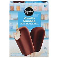 Signature SELECT Ice Cream Bars Vanilla - 12-2.5 Fl. Oz. - Image 2