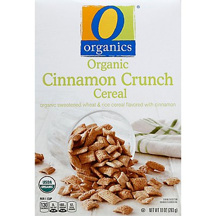 O Organics Organic Cereal Cinnamon Crunch - 10 Oz - Image 2