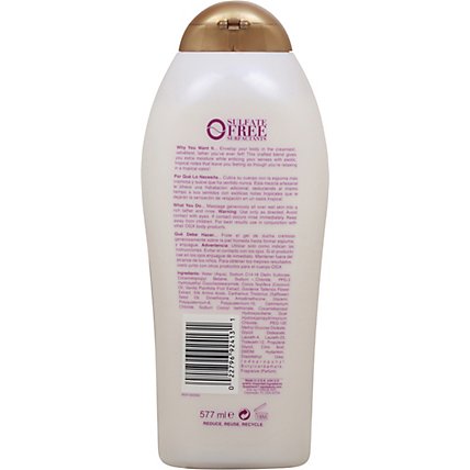 OGX Extra Creamy Plus Coconut Miracle Oil Ultra Moisture Body Wash - 19.5 Fl. Oz. - Image 5