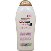 OGX Extra Creamy Plus Coconut Miracle Oil Ultra Moisture Body Wash - 19.5 Fl. Oz. - Image 2