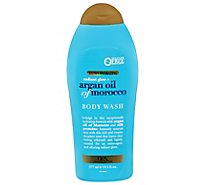 OGX Moroccan Argan Oil Extra Hydrating Body Wash for Dry Skin - 19.5 Fl. Oz.