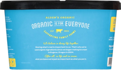 Alden's Organic French Vanilla Ice Cream - 1.5 Quarts - Image 6