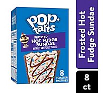 Pop-Tarts Toaster Pastries Breakfast Foods Frosted Hot Fudge Sundae 8 Count - 13.5 Oz