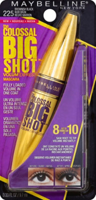 Maybelline The Colossal Big Shot Volum Express Mascara Brownish Black 225 - 0.33 Oz - Image 2