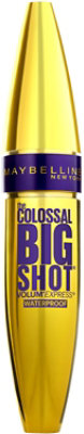 Maybelline Volum' Express The Colossal Big Shot Waterproof Mascara Very Black - 0.32 Fl. Oz. - Image 1