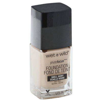 Wet N Wild Photo Focus Foundation Shell Ivory - 1 Fl. Oz.
