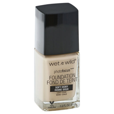 Wet N Wild Photo Focus Foundation Soft Ivory - 1 Fl. Oz.