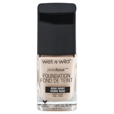 Wet N Wild Photo Focus Foundation Rose Ivory - 1 Fl. Oz. - Image 3