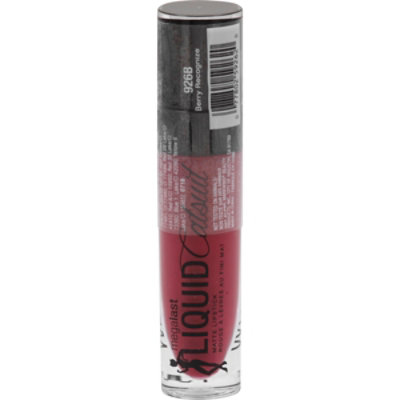 Wet N Wild Megalast Liquid Catsuit Lipstick Matte Berry Recognize - 0.21 Oz - Image 1