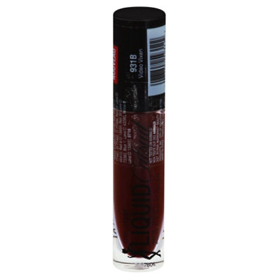 Wet N Wild Megalast Liquid Catsuit Lipstick Matte Video Vixen - 0.21 Oz