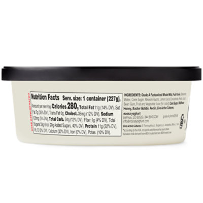 Noosa Strawberry Finest Yoghurt  - 8 Oz - Image 2