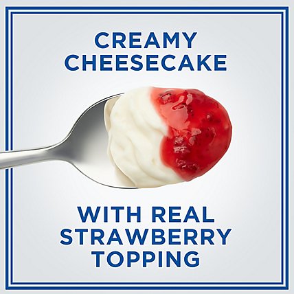 Philadelphia Strawberry Cheesecake Snacks Cups - 2-3.25 Oz - Image 1