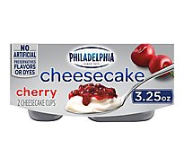 Philadelphia Cherry Cheesecake Snacks Cups - 2-3.25 Oz