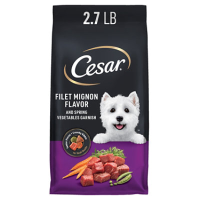 Cesar Dog Food Gourmet Fillet Mignon Flavor Bag - 2.7 Lbs - Image 1