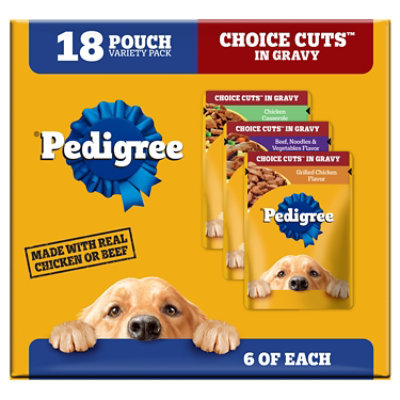 pedigree gravy dog food