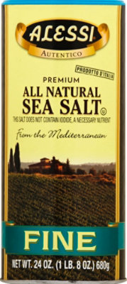 Alessi Fine Sea Salt - 24 Oz - Image 2