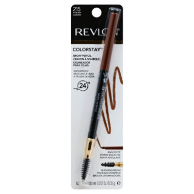 Revlon ColorStay Brow Pencil Auburn 215 - 0.012 Oz - Image 1