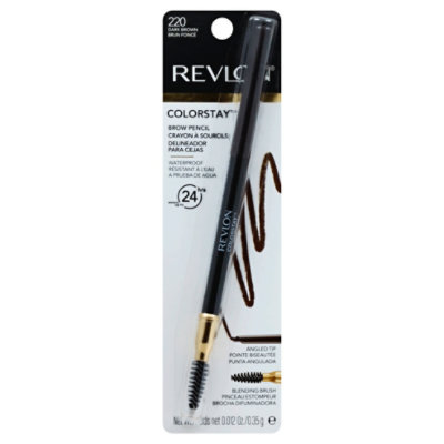 Revlon ColorStay Brow Pencil Dark Brown 220 - 0.012 Oz