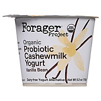 Forager Project Organic Yogurt Alternative Cashewmilk Dairy Free Vanilla Bean - 5.3 Oz - Image 3