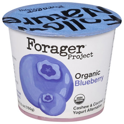 Forager Project Organic Yogurt Alternative Cashewmilk Dairy Free Blueberry - 5.3 Oz - Image 2