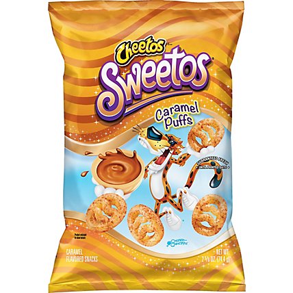 CHEETOS Sweetos Snacks Caramel Flavored Puffs - 2.625 Oz - Image 2