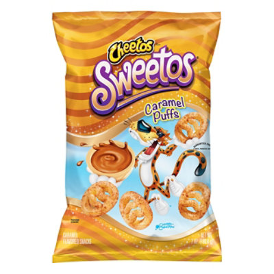 CHEETOS Sweetos Snacks Caramel Flavored Puffs - 7 Oz