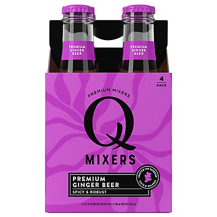 Q Mixers Ginger Beer - 4-6.7 Fl. Oz. - Image 3