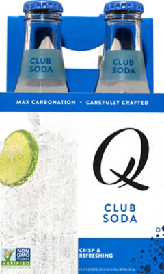 Q Mixers Club Soda - 4-6.7 Fl. Oz. - Image 6