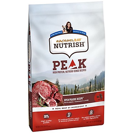 Rachael Ray Nutrish Adult Dry Dog Food Peak with Beef Venison & Lamb - 12 Lb - Image 2