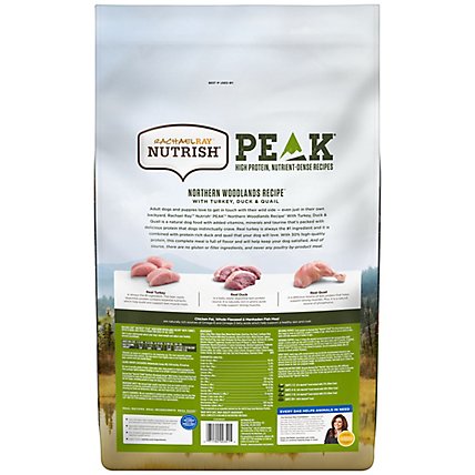 Rachael Ray Nutrish Peak Food for Dogs Natural Northern Woodlands Recipe Bag - 12 Lb - Image 5