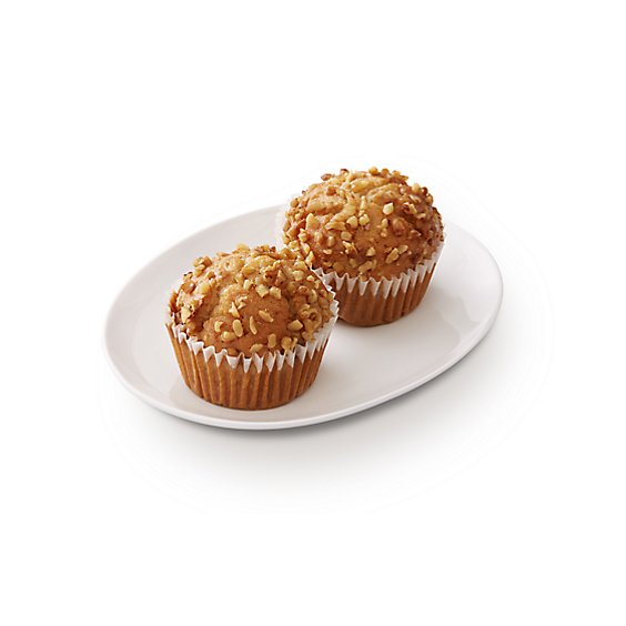Bakery Muffins Banana Nut 2 Count - Each