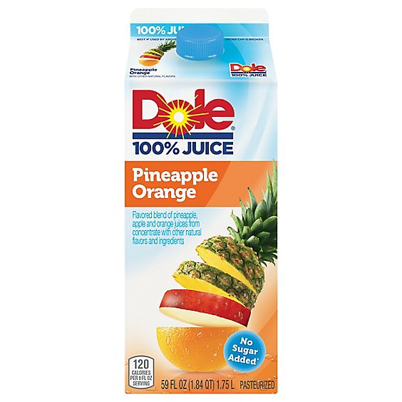 Dole Juice Pineapple Orange Chilled - 59 Fl. Oz.