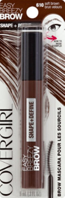 COVERGIRL Easy Breezy Brow Mascara Shape + Define Soft Brown - Each - Image 2