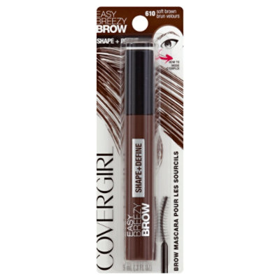 COVERGIRL Easy Breezy Brow Mascara Shape + Define Soft Brown - Each - Image 1