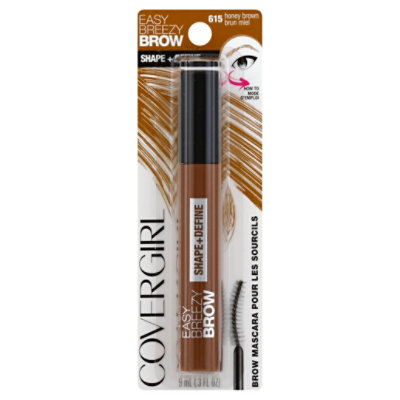 COVERGIRL Easy Breezy Brow Mascara Shape + Define Honey Brown - Each