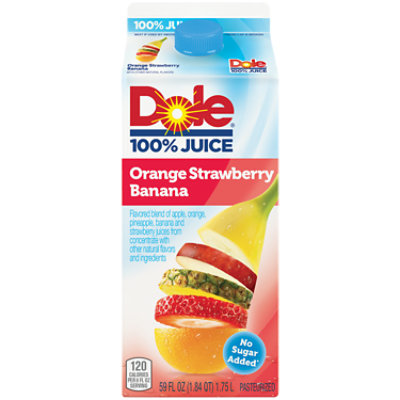 Dole 100% Juice Orange Strawberry Banana Chilled - 59 Fl. Oz. - Image 1