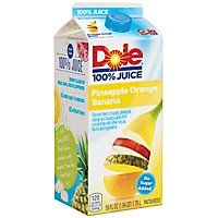 Dole 100% Juice Pineapple Orange Banana Chilled - 59 Fl. Oz. - Image 2