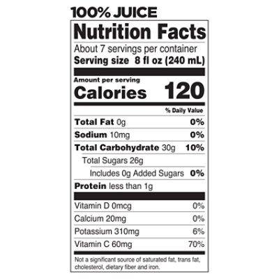 Dole 100% Juice Pineapple Orange Banana Chilled - 59 Fl. Oz. - Image 4