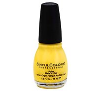 Sinfu Sinful Nail Color Yolo Yellow - Each