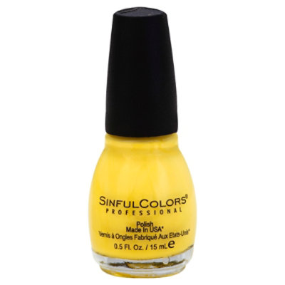 Sinfu Sinful Nail Color Yolo Yellow - Each