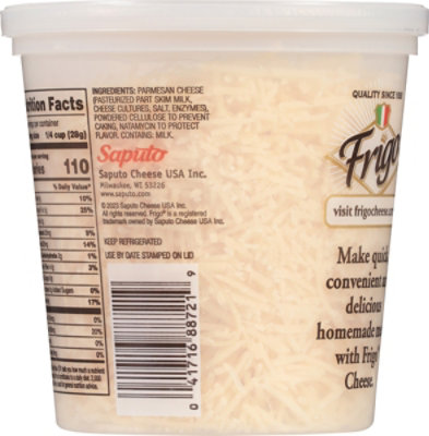 Frigo Cheese Parmesan Shredded - 10 Oz - Image 5